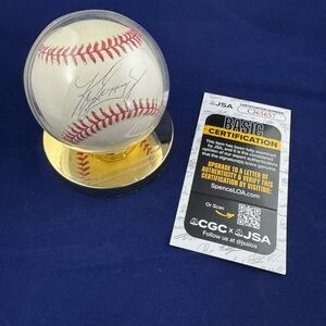 Ken Griffey Jr. Signed Official AL Baseball - JSA Authenticated - HOF